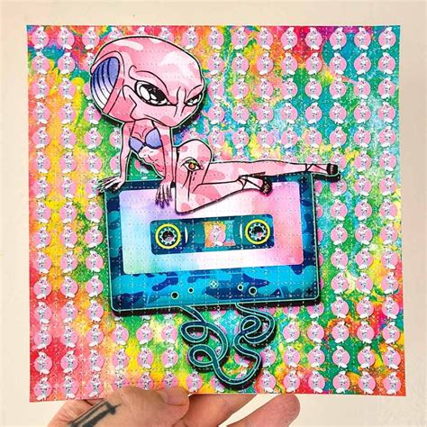 LSD Blotter Art - Limited Edition Trippy Acid Prints