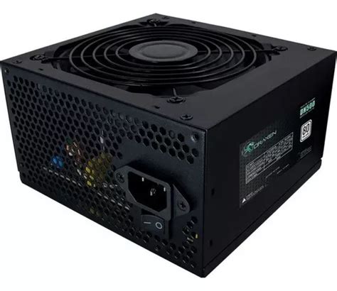 Fonte Draxen Atx 500w 80 Plus Bronze Pfc Ativo Dn500