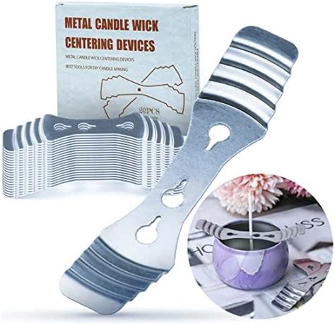 Amazon 20pcs Metal Candle Wicks Centering Devices 3 Holes