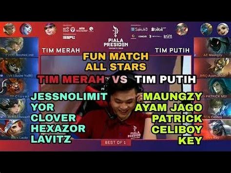 Serunya Match Piala Presiden Bertabur Bintang Mlbb Youtube