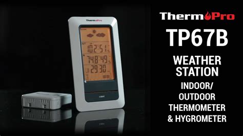 Thermopro Tp Weather Station Wireless Indoor Outdoor Thermometer