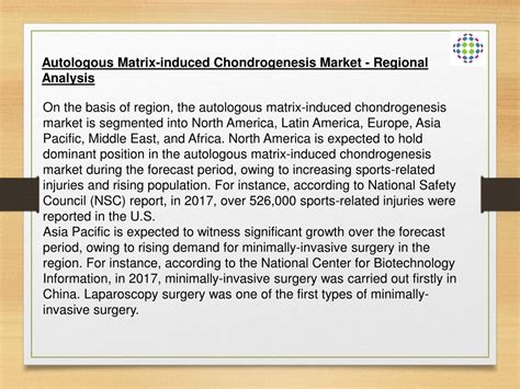 PPT AUTOLOGOUS MATRIX INDUCED CHONDROGENESIS MARKET PowerPoint