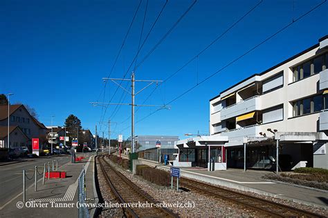 Bild Bahnhof Scheuren Schienenverkehr Schweiz Ch