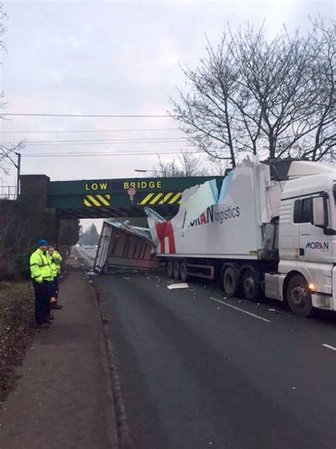 Travel Chaos Train Services Disrupted After Articulated Lorry Smashes