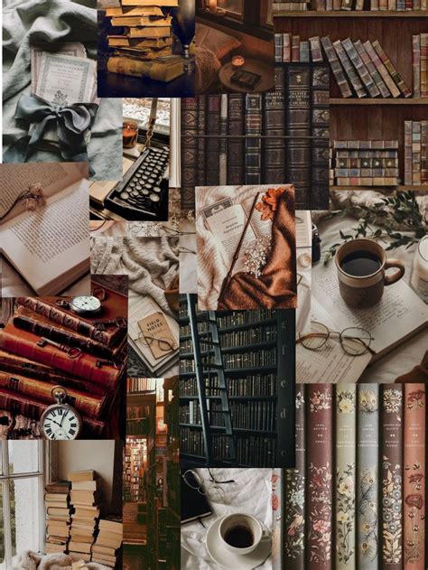 Bookworm Aesthetic Dark Academia Wallpaper Academia Wallpaper Dark