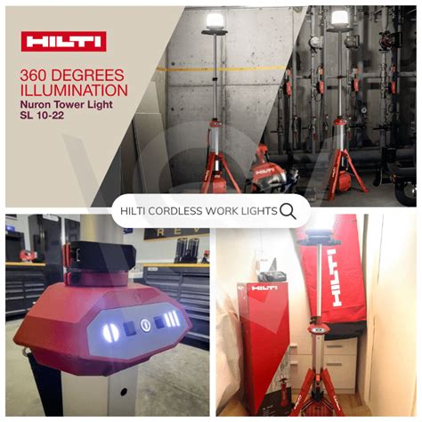 HILTI SL 10 22 CORDLESS TOWER LIGHT Sumwu Concept