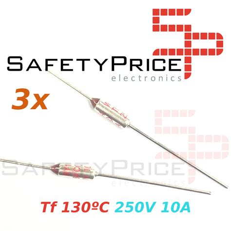 X Thermal Fuse Fusible Termico Tf C V A C Safetyprice