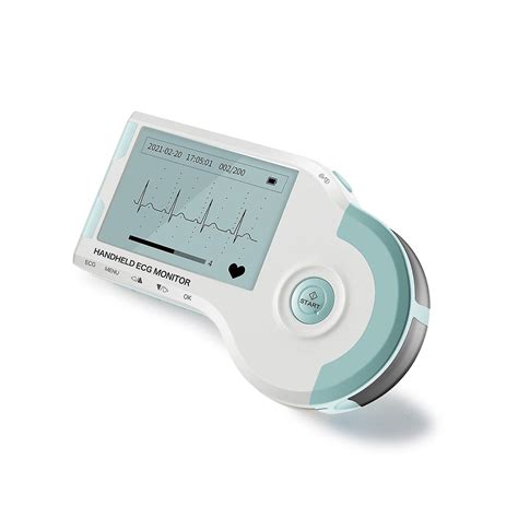 Monitor de ECG portátil ekg monitoreo en tiempo real del