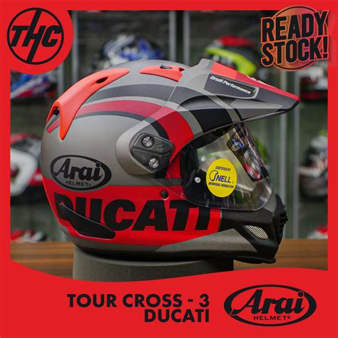 Helm Arai Baru Tc Arai Helmet New Tour Cross Ducati Trial