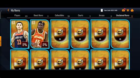 Massive Variety Pack Opening In Nba Live Mobile S East Coast