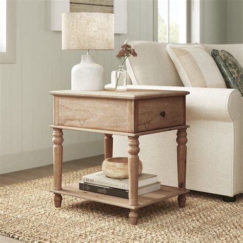 Sand Stable Hultgren Tall End Table With Storage Reviews