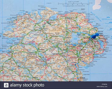 County Antrim Ireland Map – secretmuseum