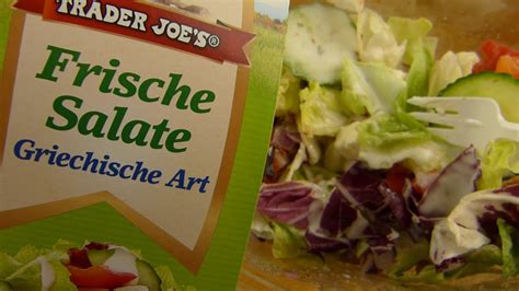 Trader Joes Fresh Greek Style Salad Frischer Salat Griechische Art