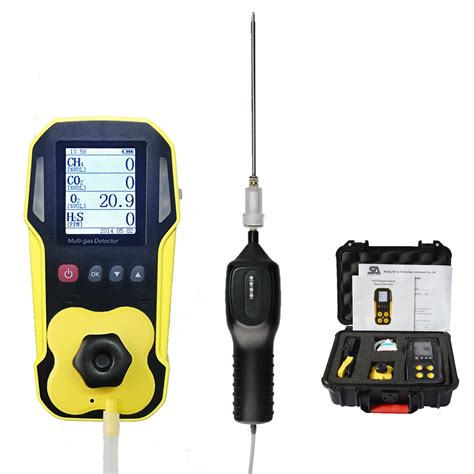 Portable Ndir Biogas Analyzer For CH4 CO2 H2s O2 With Gas Sampling