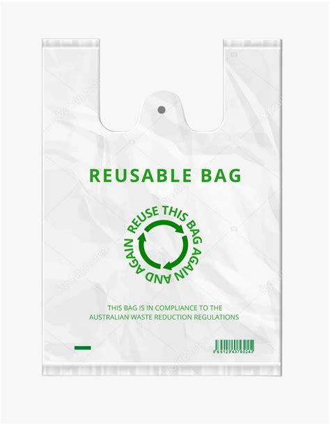 Small Reusable Plastic Carry Bag - VS Packaging