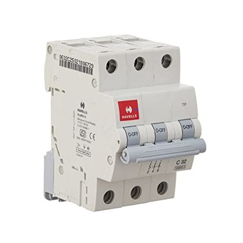 Dukatech Havells A Triple Pole Mcb Circuit Breaker