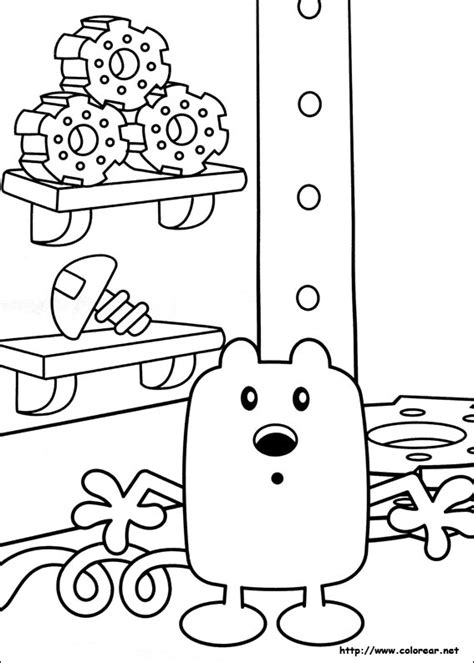 Dibujos Para Colorear De Wow Wow Wubbzy