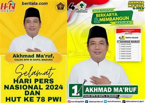 Caleg Dpr Ri Dapil Xi Madura Akhmad Maruf Apresiasi Pemilu Damai