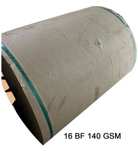 Plain Brown 16 BF 140 GSM Kraft Paper Roll At Rs 26 Kg In Bhiwandi ID