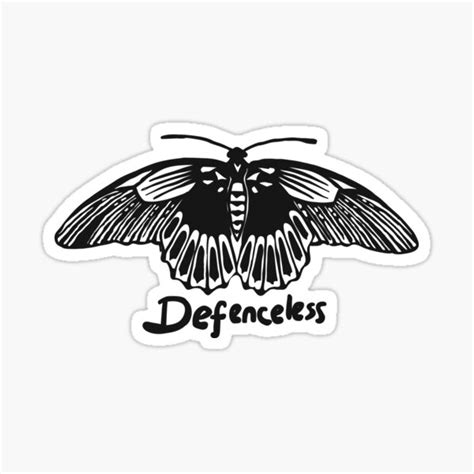 Defenceless Louis Tomlinson Sticker For Sale By Itsrubii Redbubble