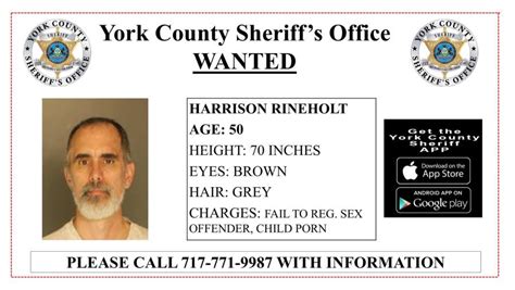 Authorities Seeking Wanted Sex Offender In York County