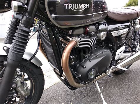 Details Zum Custom Bike Triumph Speed Twin Des H Ndlers Motorrad