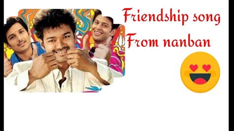 Nanban Friendship Status Thalapathy Vijay Birthday Special Youtube