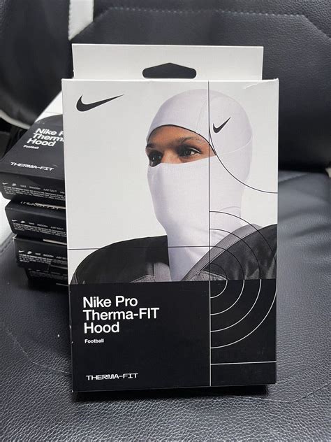 Nike Unisex Pro Hyperwarm Hood Ski Mask White Ebay