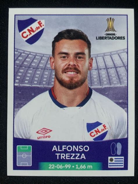 A Man With A Beard And Mustache On A Soccer Card In Front Of A Stadium