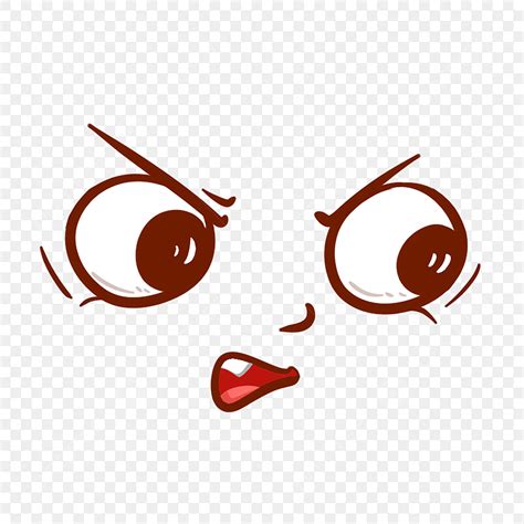 Fierce Face Emoji Clipart