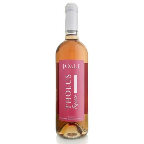 Joele Vino Tholus Salento Rosato IGP Litri 0 750 Confezione 6 Bottiglie