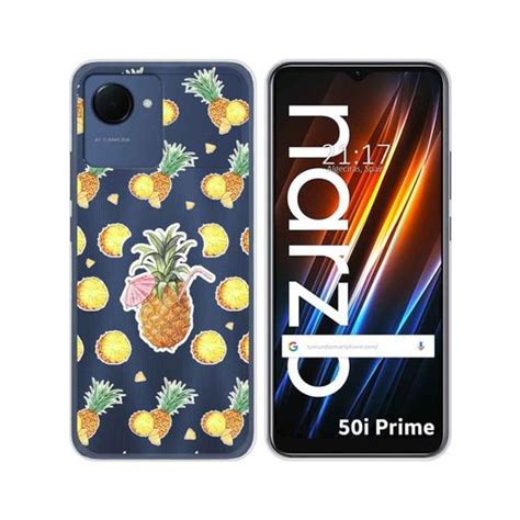 Funda Silicona Transparente Para Realme Narzo I Prime Dise O Pi A