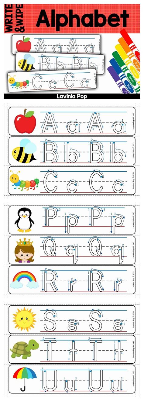 Letter Tracing Worksheets With Arrows Letter Tracing Worksheets