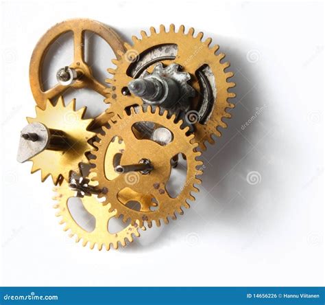 Old Clock Mechanism Royalty Free Stock Image Image