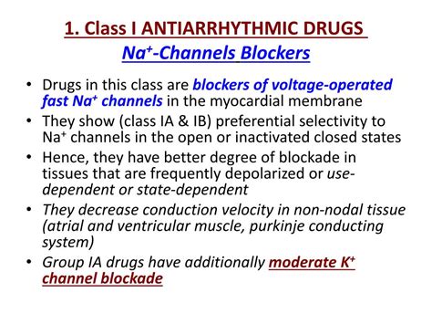 Ppt Antiarrhythmic Drugs Powerpoint Presentation Free Download Id 1012629