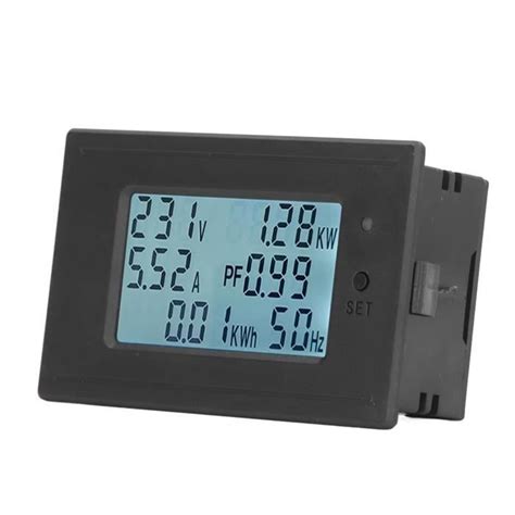 Ej Life Compteur De Courant De Tension Lcd Moniteur De Voltm Tre D