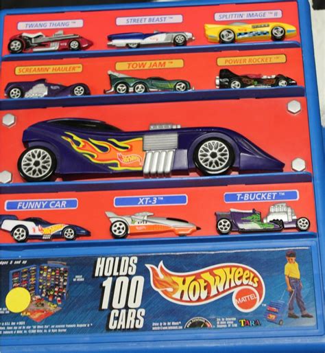 Sold At Auction Hot Wheels Car Carrier Case Retractable Pull With Vintage Hot Wheels