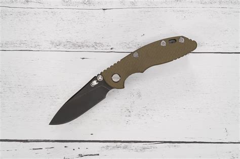 Hinderer Xm Non Flipper Slicer Battle Black Green