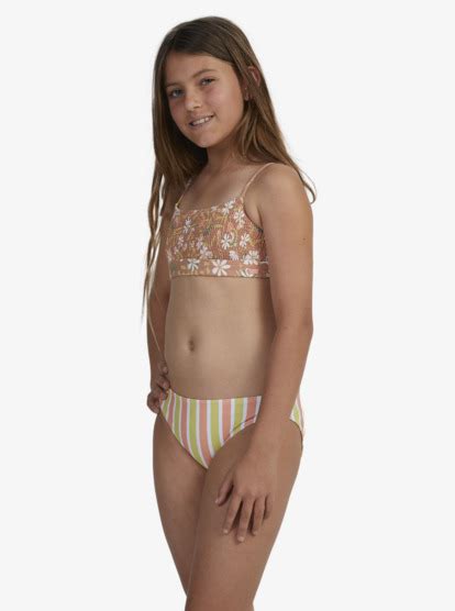 Girls Moonlight Story Athletic Bikini Set Roxy