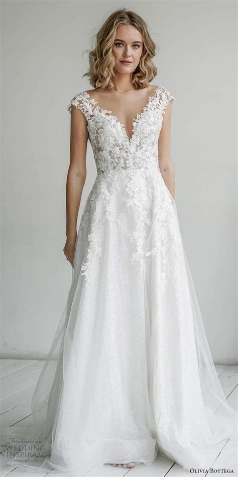 Olivia Bottega 2021 Wedding Dresses Wedding Inspirasi Short Sleeve