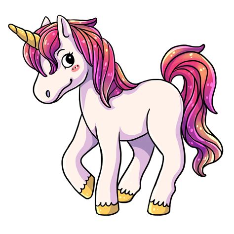 Unicorn And Rainbow Clipart At Getdrawings Free Download