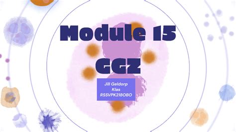 Eindopdracht Module 15 GGZ By Jill G On Prezi