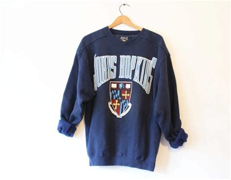 Vintage 90s Johns Hopkins University Blue Jays Sweatshirt, Johns ...