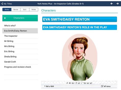 An Inspector Calls York Notes For Gcse For Ipad By Balberry Publishing