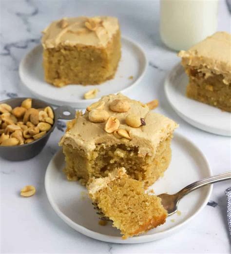 Easy To Make Peanut Butter Cake Recipe