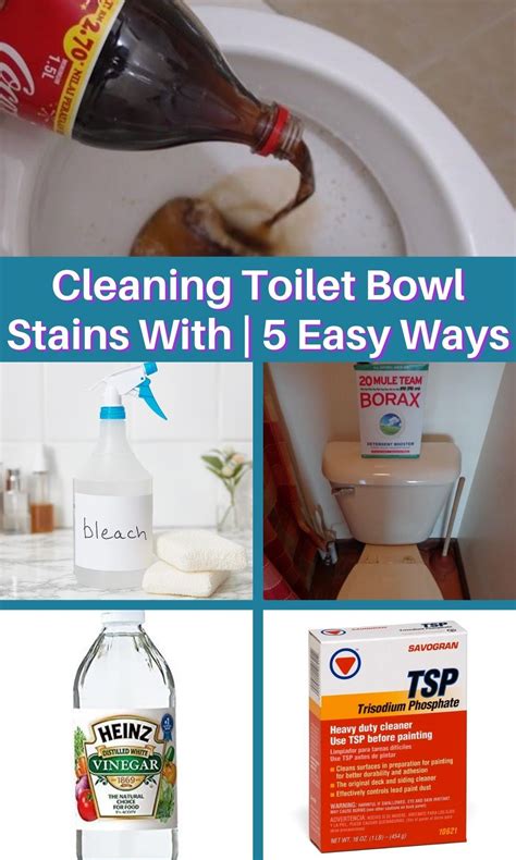 How To Clean Toilet Bowl Stains With Borax Powder Artofit