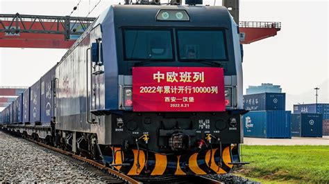 Fret ferroviaire Chine Europe les trajets dépassent les 10 000 jusqu