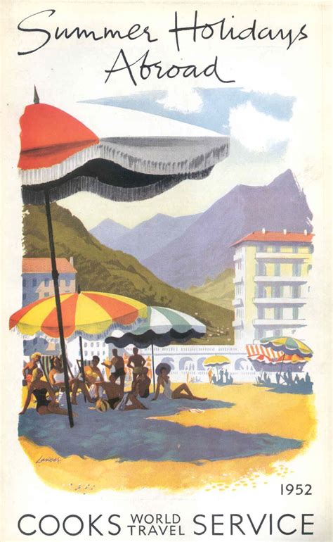 Thomas Cook Brochure Travel Posters Travel Style Vintage