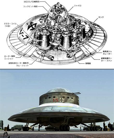 Haunebu Cross Section By Melonshop On Deviantart