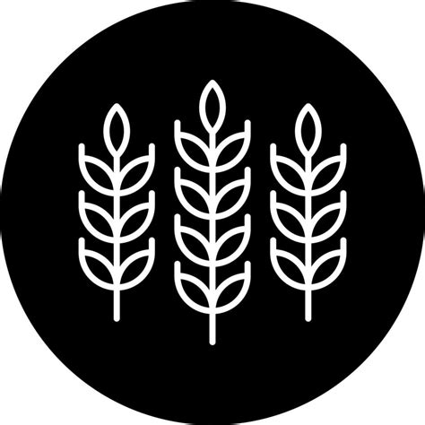 Wheat Vector Icon Style 22542788 Vector Art At Vecteezy